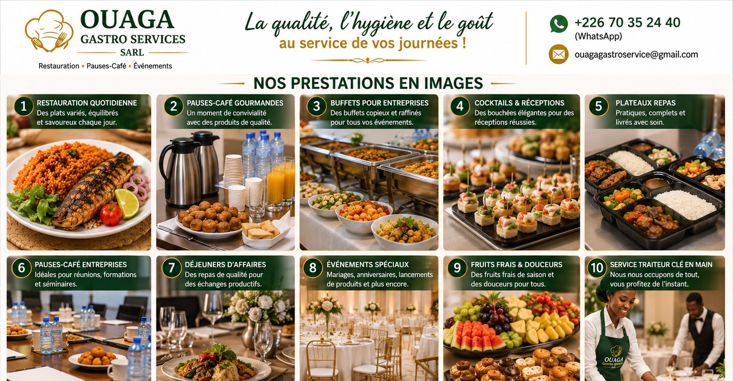 Desserts, fruits & douceurs
